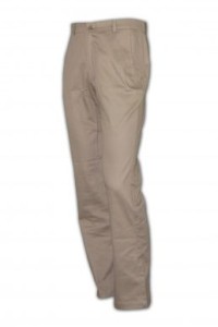 H133 custom design slim fit pants wholesale khaki uniform pants khaki skinny uniform pants